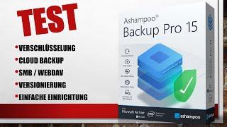 Ashampoo Backup Pro 15 Einfache Einrichtung zuverlässige Backups Verschlüsselung #TestBericht