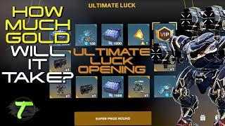 Ultimate Luck Opening How Much Gold Does it Take? WR #Tony200StEvora
