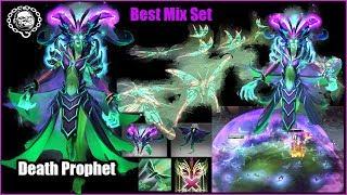 Dota 2 Death Prophet Best Mix Set Mask of Mortis + Fluttering Mortis + Secrets of the Merqueen