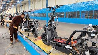 Assembling of Electric Scooty by New Asia Production