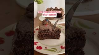 FÁCIL Y RIQUÍSIMA TORTA TRIPLE CHOCOLATE #recetasfaciles #torta #sintacc