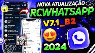 RCWhatsApp IOS 7.1_B3  UnAdmin & Admin All  New Whatsapp Mod - Fix UnOfficial  Wa Mod  DJMODZ