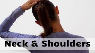 Physio Neck and Shoulder Stretches GUIDED ROUTINE 15 Mins