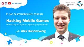 Hacking Mobile Games with Alex Rosenzweig