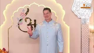 Hollywood fame John Cena stuns in Indian attire at Ambani-Radhika’s wedding  News9