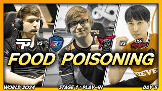 THE FINAL 2 TEAMS TO ADVANCE Worlds 2024 CoStreams ━ Stage 1 Play-In ━ Day 5