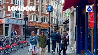 London Summer Walk  MAYFAIR Piccadilly Circus to SOHO  Central London Walking Tour 4K HDR