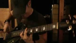 We Are The Fallen - Marty OBrien playing bass on a demo of a new song. - Sept 9