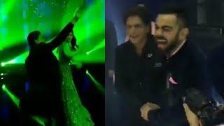 SRK VIRAT ANUSHKA Cute Dance On Chaiyya Chaiyya