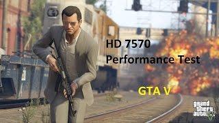 GTA V Gameplay 2015 Core 2 Quad Q9300HD 7570