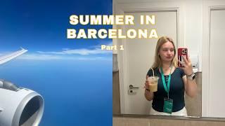 Going to Barcelona all alone  Summer Vlog