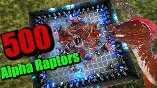 Loot From 500 ALPHA RAPTORS - Ark Survival Evolved