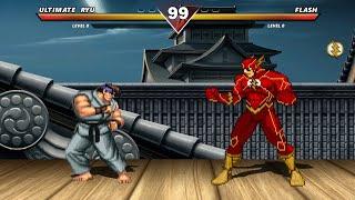 RYU vs FLASH - HIGH LEVEL INSANE EPIC FIGHT