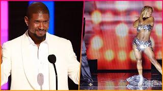 Usher Accepts BET Lifetime Achievement Award Despite Audio Issues After Electrifying Female-Led