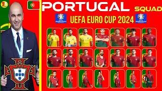 RESMI  TOP SKUAD TIMNAS PORTUGAL DI PIALA EROPA 2024  PORTUGAL SQUAD EURO 2024