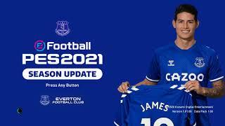 Everton James PES2021 Menu Mod