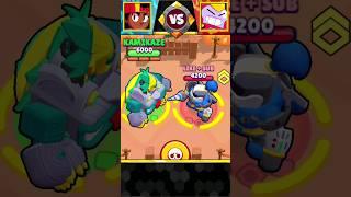 MEG vs SURGE  #brawlstars #1vs1 #kamikaze #Meg #surge