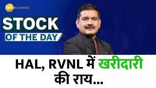 Stock of the day  Anil Singhvi recommends buying HAL & RVNL