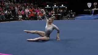 Oregon States Jade Carey wows with near-perfect floor routine vs. Cal  Womens Gymnastics