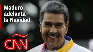 Maduro adelanta la Navidad y Edmundo González ¿prófugo? resumen de últimas noticias en Venezuela