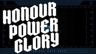 GLYPH - Honour Power Glory LYRIC VIDEO