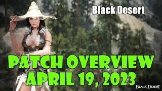 Black Desert Treasure and Drop Rate Event Archer Rework  Patch Notes Overview
