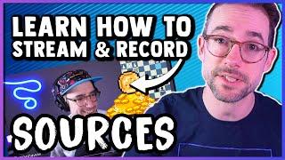 Adding Sources in OBS  OBS Basics Episode 6