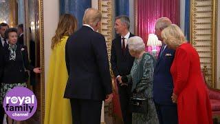 The Queen Beckons Reluctant Princess Anne to Greet Donald Trump