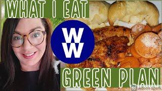 WW GREEN PLANWhat I Eat So much yummy