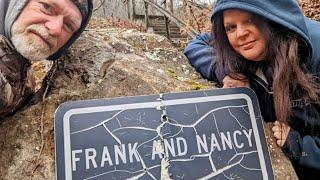 Our wild adventure getting to Bad Frank Phillips and Nancy McCoy Phillips grave site.