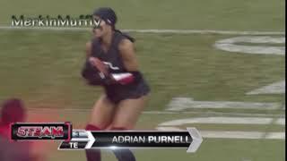 Womens Football   Jade Randle & Adrian Purnell Warmups