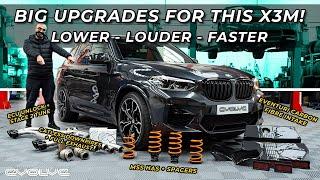 Making this X3M Lower Louder and Faster Stage 2 Pack AA Midpipe + Remus Exhaust MSS HAS Eventuri