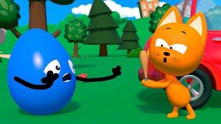 Bad Eggs - New Meow Kittys games - Learning Colors Video and Best Nursery Games for Toddlers