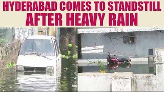 Hyderabad  Heavy rain throws life out of gear in the city  Oneindia News