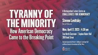 Tyranny of the Minority How American Democracy Came to the Breaking Point