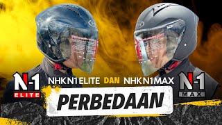 PERBEDAAN HELM NHK N1 MAX VS N1 ELITE  HELMPALUMURAH