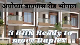 3 BHK Duplex in Affordable price  property in bhopal  Near Ayodhya bypass road