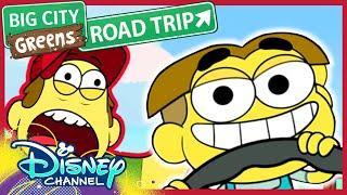 The Greens Road Trip   Big City Greens  Disney Channel