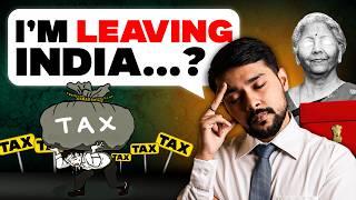 CAN WE AVOID TAX IN INDIA? ️ People Leaving India   Union Budget 2024 Income Tax  Harsh Goela