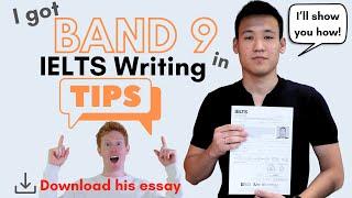 HOW TO BAND 9 in IELTS WRITING