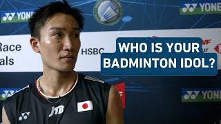 WHO IS YOUR BADMINTON IDOL  We Ask The Players