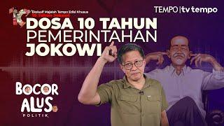 Nilai Rocky Gerung untuk 10 Tahun Jokowi Dinasti Politik dan Warisan Beban untuk Prabowo Subianto