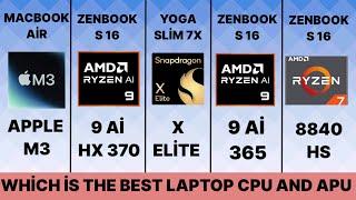 ryzen ai 9 hx 370 vs Ryzen Ai 9 365 vs RX 890m vs rx 780m gaming Vs R7 8840HS VS APPLE M3 VS u7 155h