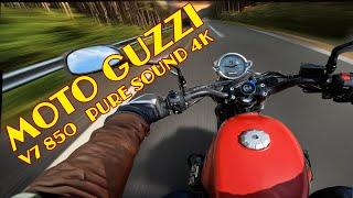 Moto Guzzi V7 850 - PURE SOUND 4K