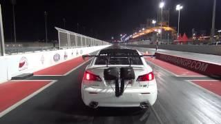 EKanooRacings Lexus ISF Twin Turbo Crash