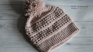 Grand Canyon Beanie Crochet Pattern