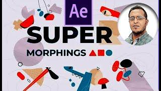 شرح الافتر افكت_After Effect _ شرح سكربت super morphing