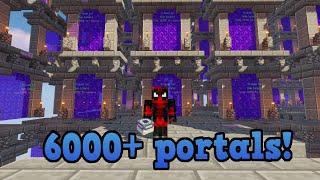How I got the most portals on Hypixel Skyblock Server Record