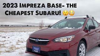 2023 Subaru Impreza Review and 0-60 in Crimson Red