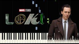 Loki Marvel Disney+ Series - TVA - End Credits Theme - Piano Synthesia Cover